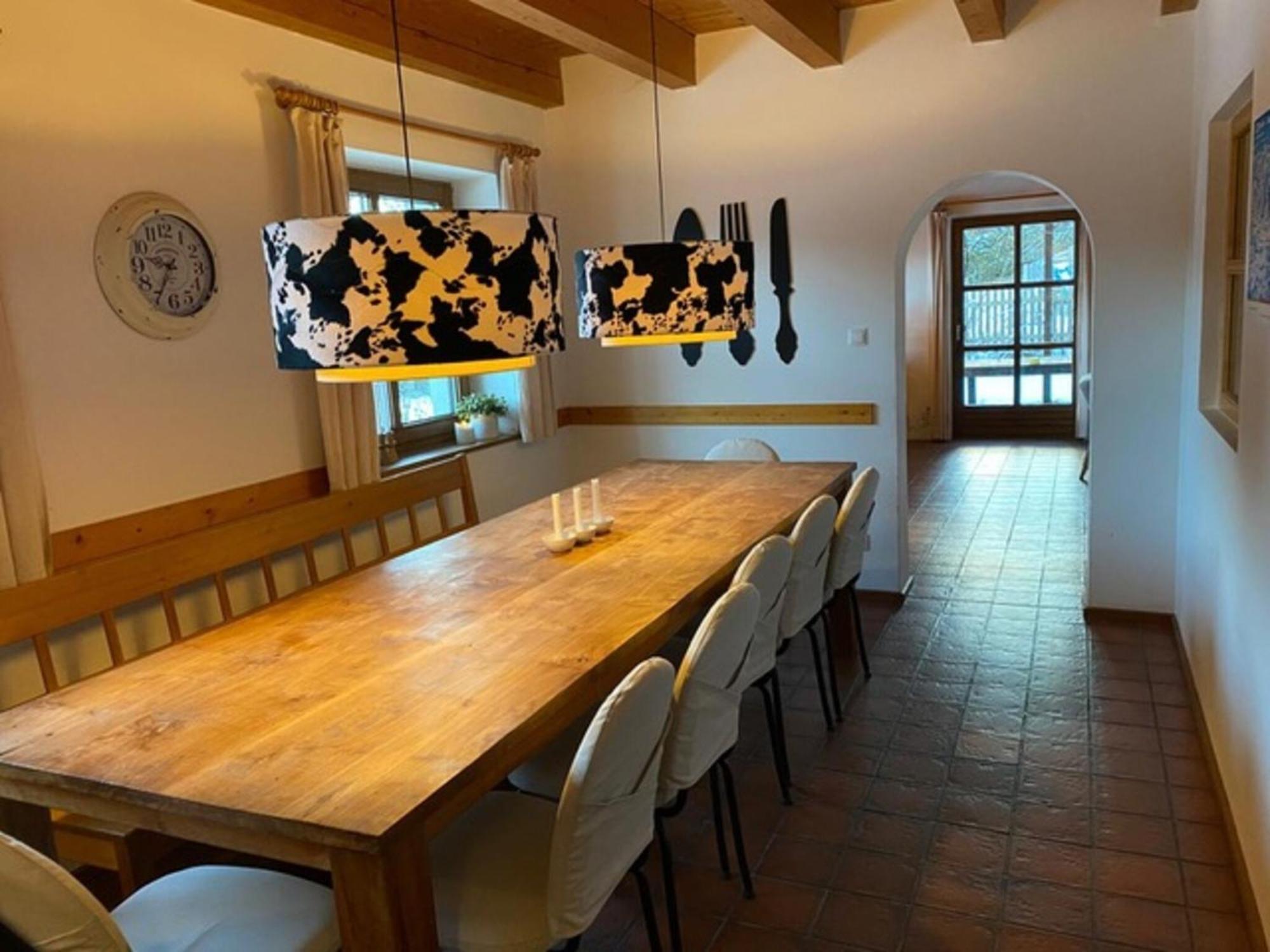 Quaint Mansion Near Ski Bus In Goldegg Bagian luar foto