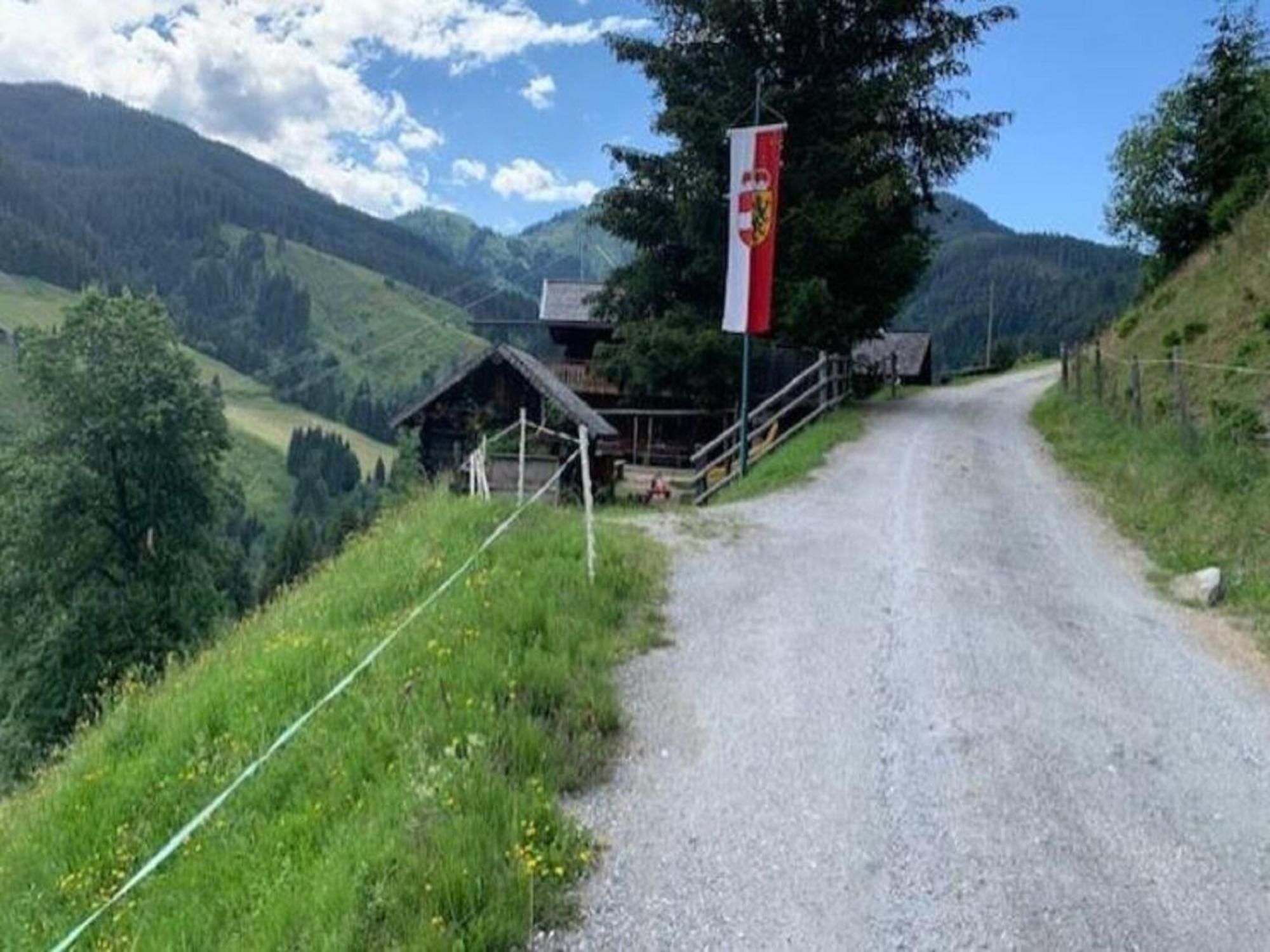 Quaint Mansion Near Ski Bus In Goldegg Bagian luar foto
